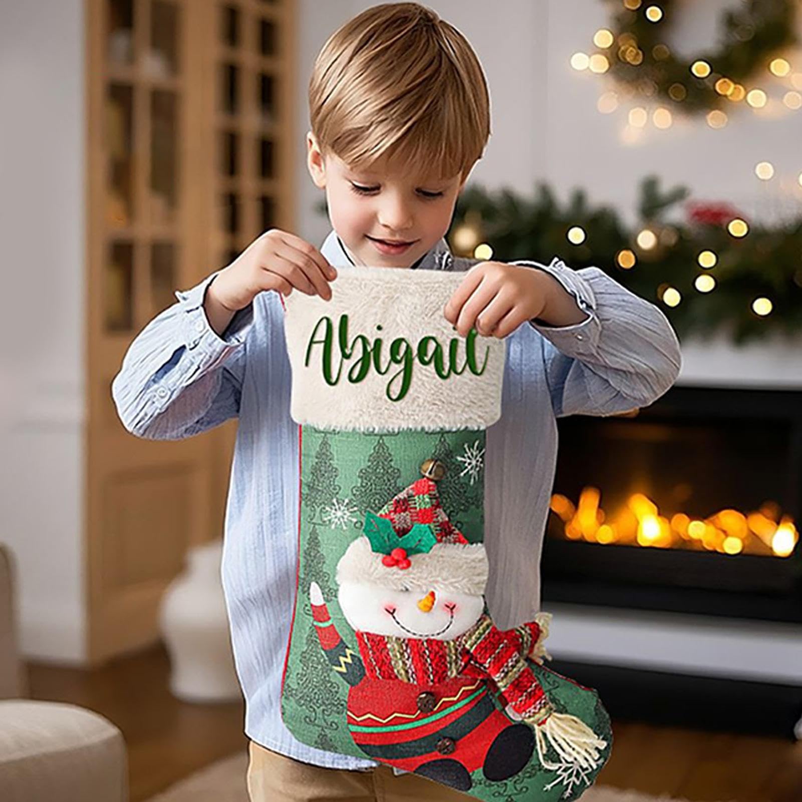 Weihnachtsstrümpfe 5-teiliger Süßigkeiten-Niedliche Weihnachtsdekorationen | Socken Taschen Für Weihnachtsbaum Kamin Sims Preise Füller Familien Weihnachtsfeier