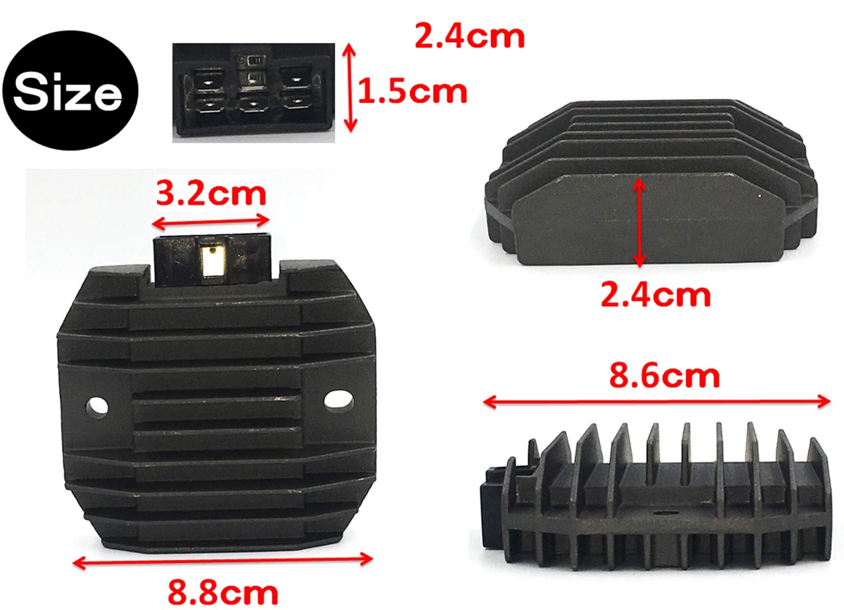 Amazon | world Imp Motor カワサキ 用 バイク 純正タイプ