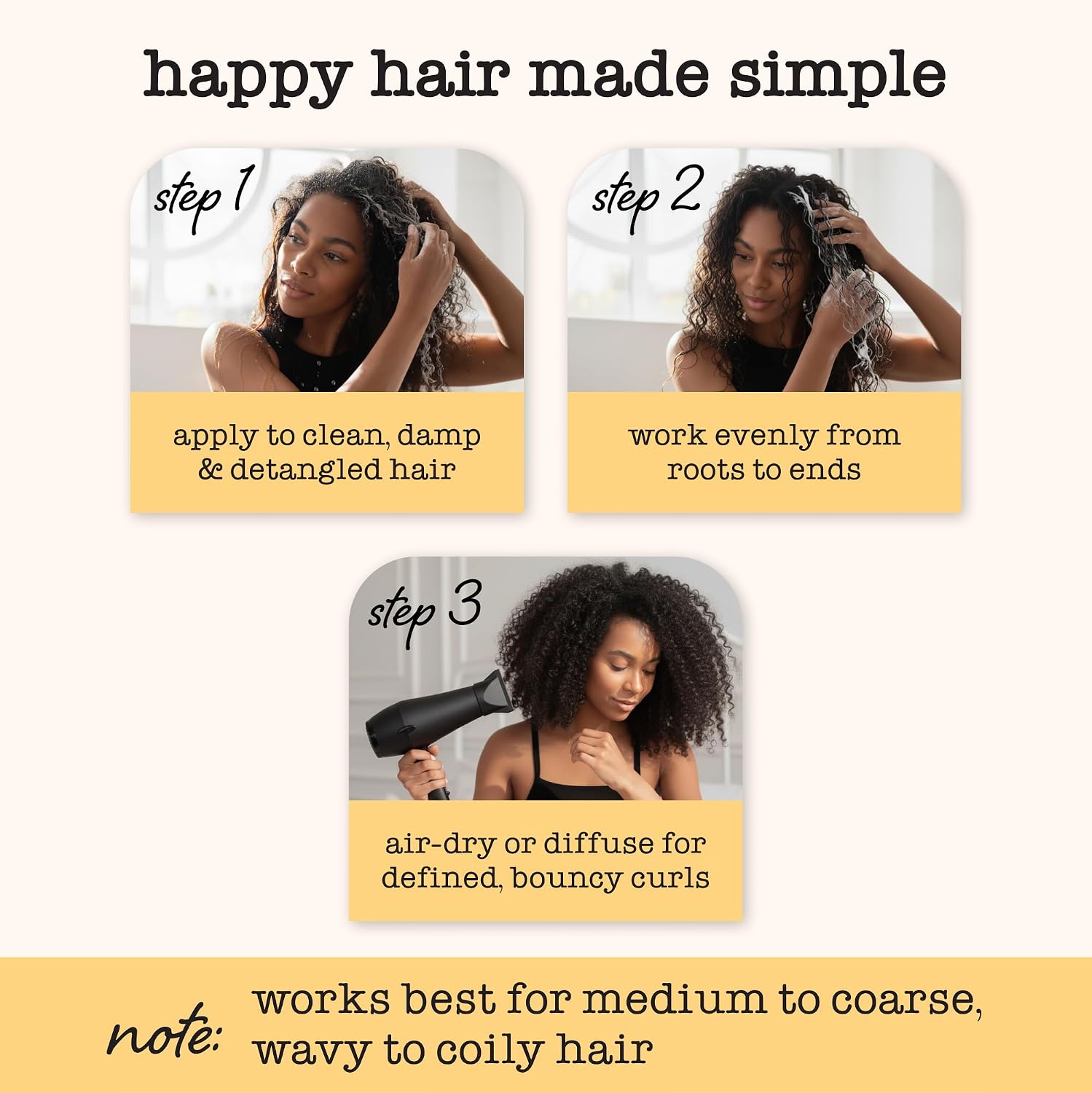 SAUCE BEAUTY Crème Brulee Curl Custard (10.5 Fl Oz) Frizz Control, Detangler & Curl Defining Cream with Cocoa Butter, Coconut Oil & Tangerine Oil, Hair Styling Cream for Wavy & Coily Hair