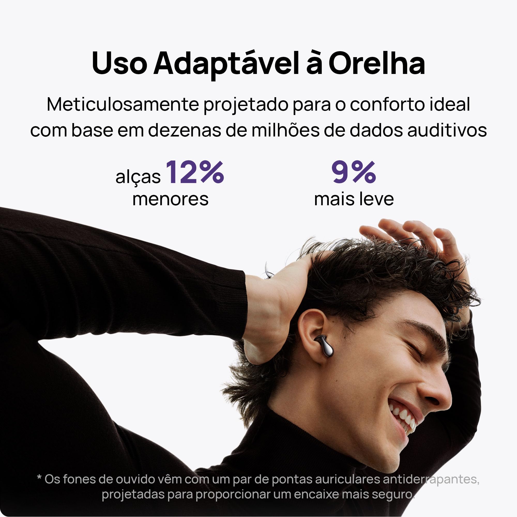Fone de Ouvido Sem Fio, HUAWEI FreeBuds 6, Som Verdadeiro com
