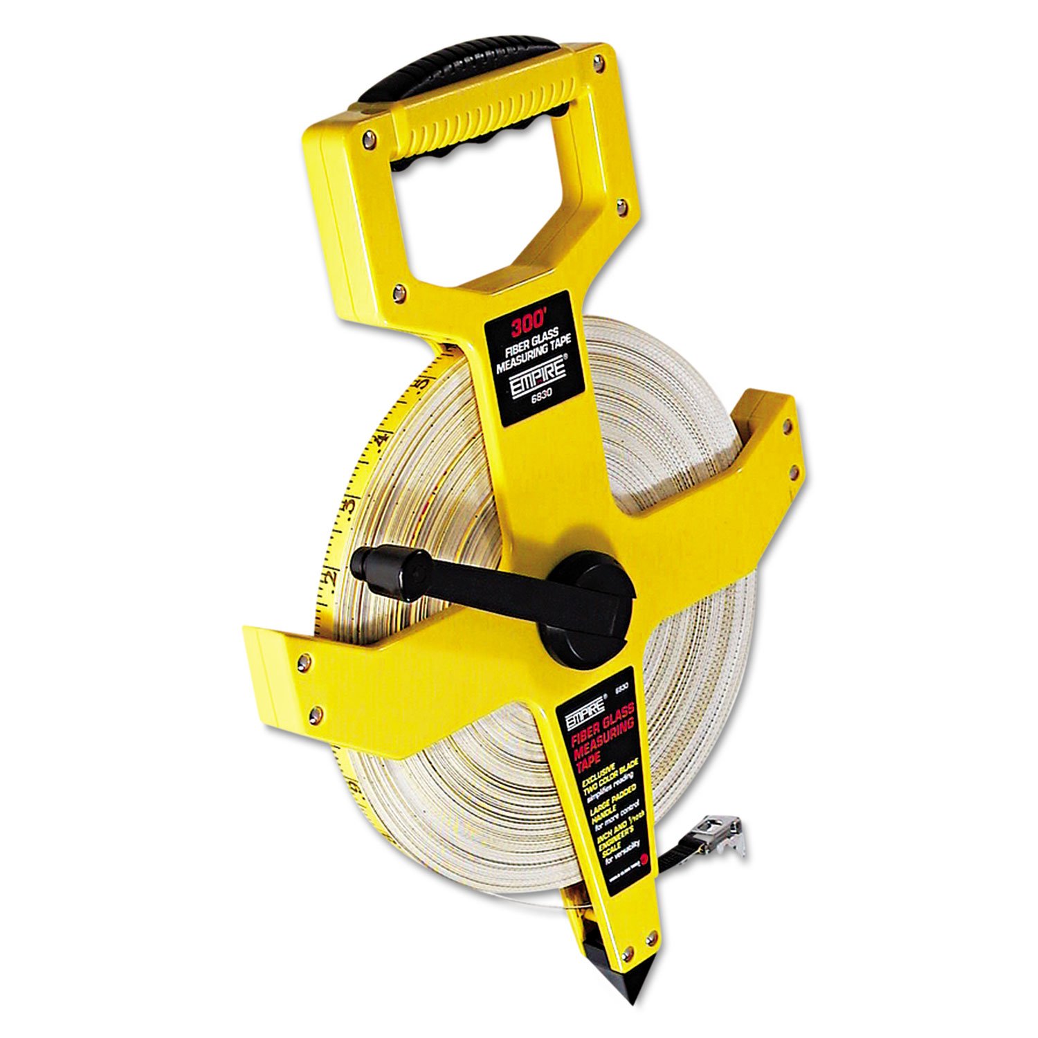 Reel Tape Measures - 300'x1/2" open reel fiberglass tape