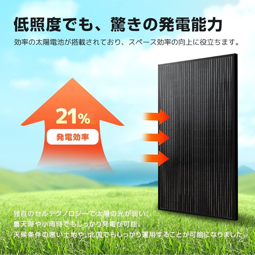 値下げしました!!LVYUAN(リョクエン)　200W 20V ソーラーパネル2 51XckU0hXUL._UF894,1000_QL80_.jpg