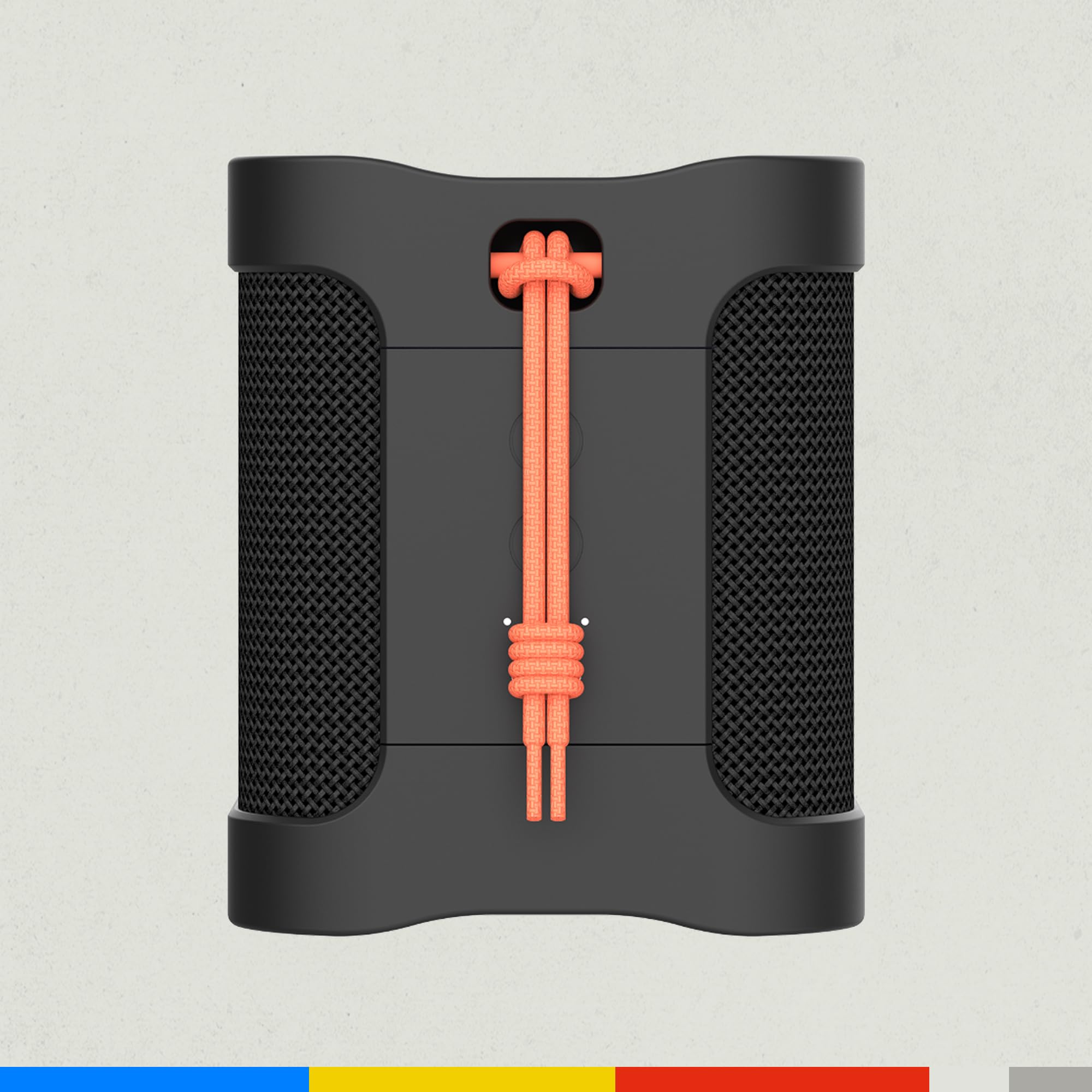 Skullcandy Terrain Mini Wireless Enceinte Bluetooth Portable, Étanchéité IPX7, 14 Heures d’Autonomie, Stéréo True Wireless, Sangle Intégrée pour se Déplacer et Utiliser Dehors - Noir
