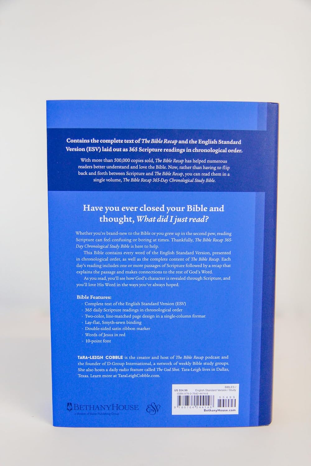 The Bible Recap 365-Day Chronological Study Bible: English Standard Version― ESV One Year Reading Plan - Image 2