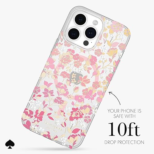 Miniatura 3 de Kate Spade New York - Funda para iPhone 15 Pro Max, compatible con MagSafe, color rosa degradado