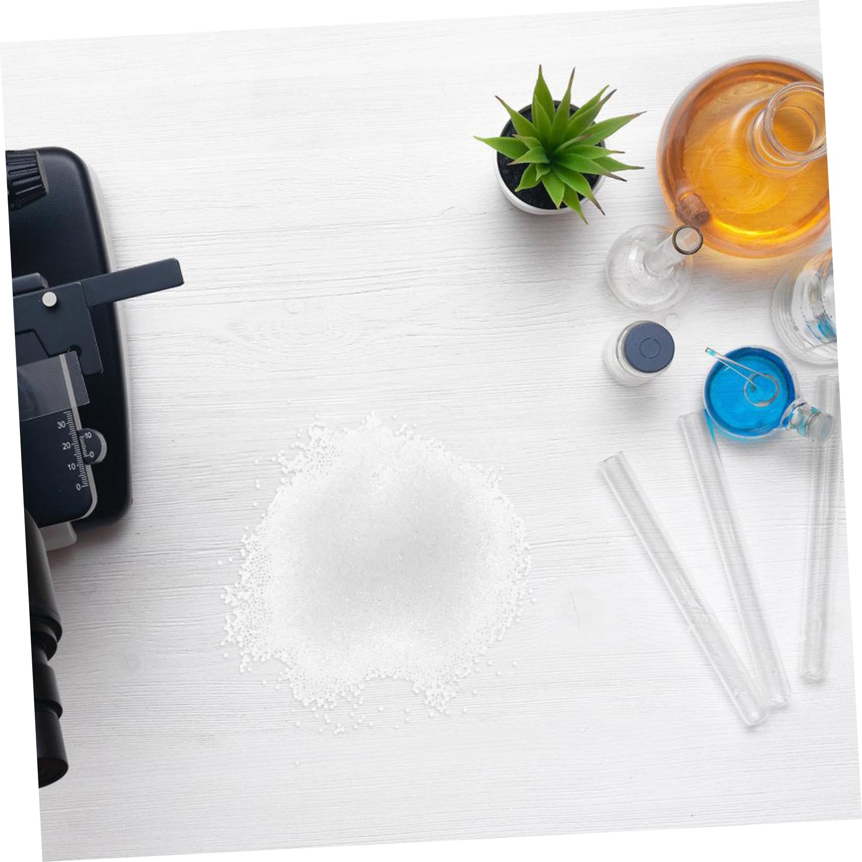 Cuentas de Vidrio Transparentes Redondas 1kg en Bolsa | Vidrio Pulido, Bordes Resistentes a Rayaduras, para Joyería y Decoración Interior