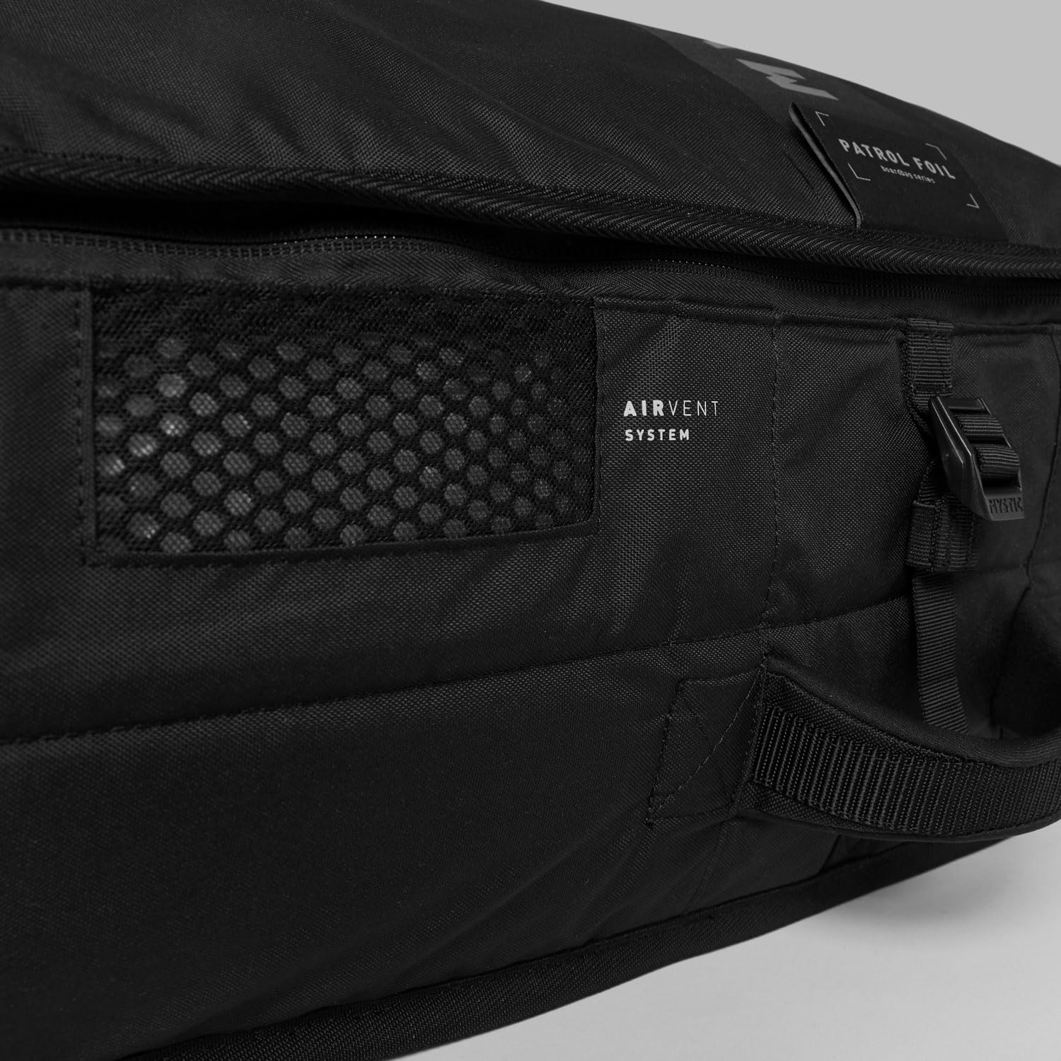 Mystic Borsa per Tavola Patrol Wing Foil 2023 - Nera 230300