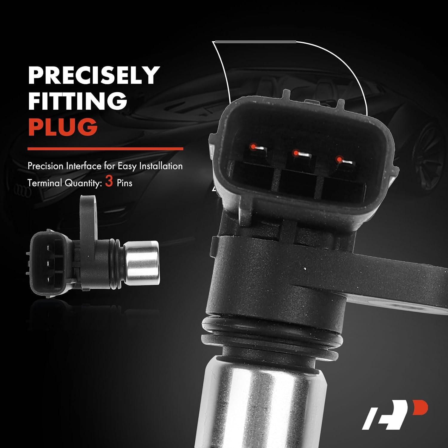A-Premium Speed Sensor Compatible with Honda Accord 2003-2007, Civic 2006-2011, 1.3L 1.8L 2.0L 3.0L, Manual Transmission, Replace# 28810PWR013, 28810-PWR-013