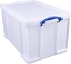 Really Useful Box Plastic Storage 84 Litre White Strong