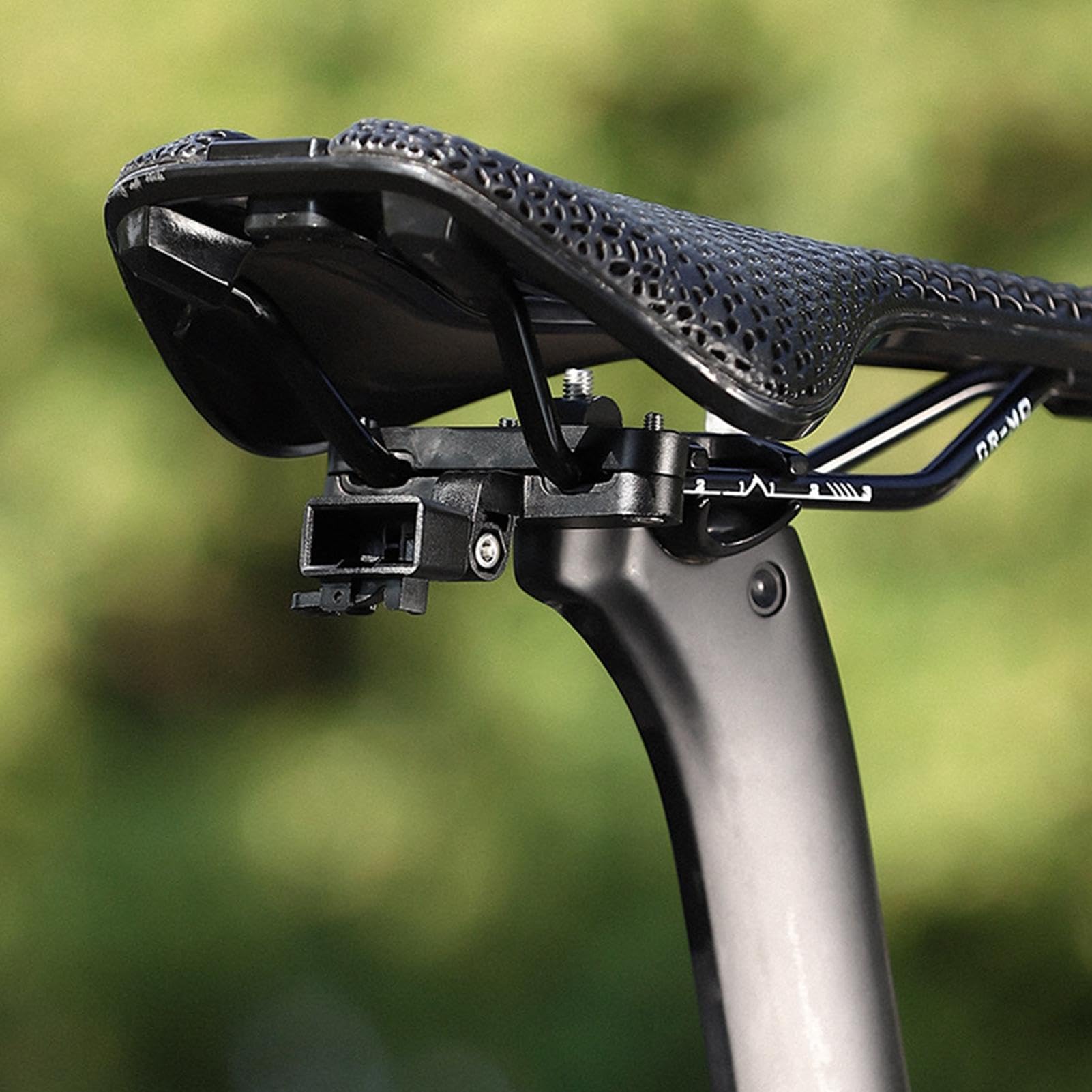 Staffa per luce posteriore per bicicletta - Staffa per luce posteriore per bicicletta leggera, supporto per fanale posteriore per sella per bicicletta | Durevole con portapacchi posteriore per bicicle