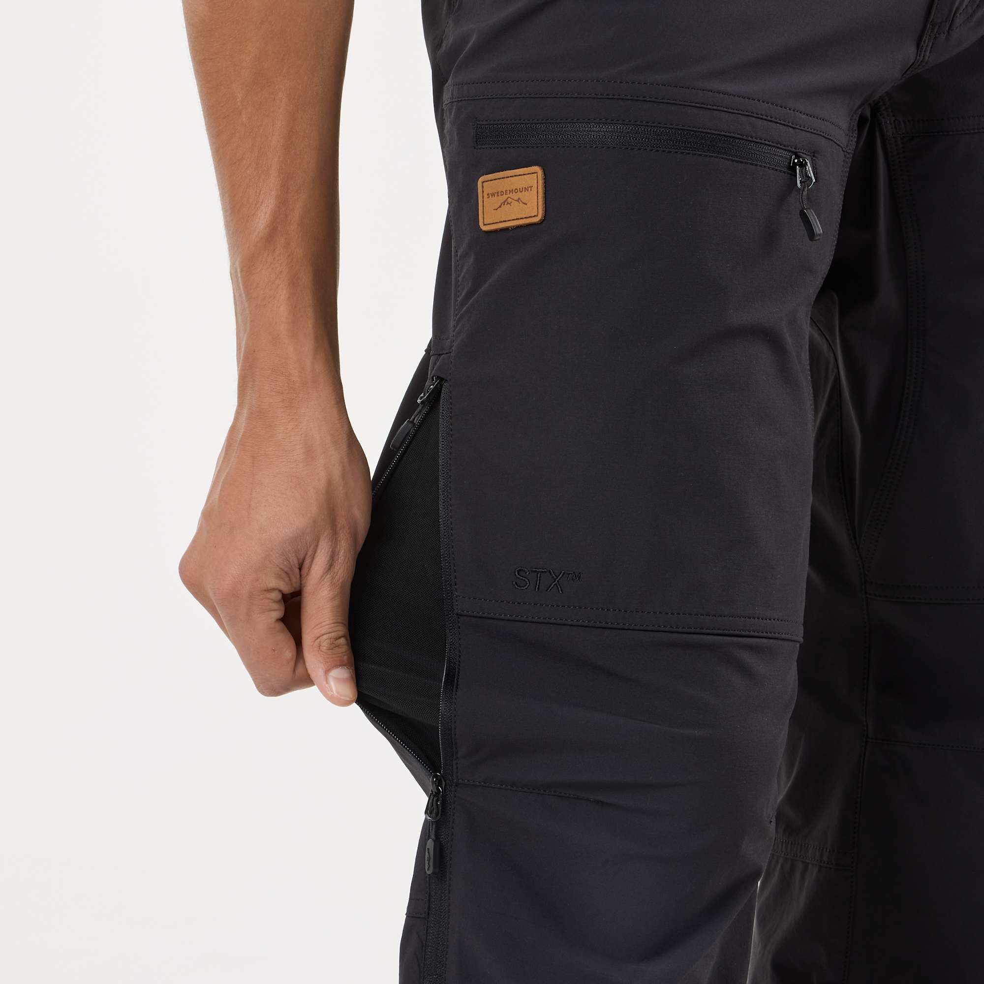 Swedemount Lofoten Pantaloni Stretch Outdoor – Traspiranti, Antivento, idrorepellenti, Resistenti per Uomo