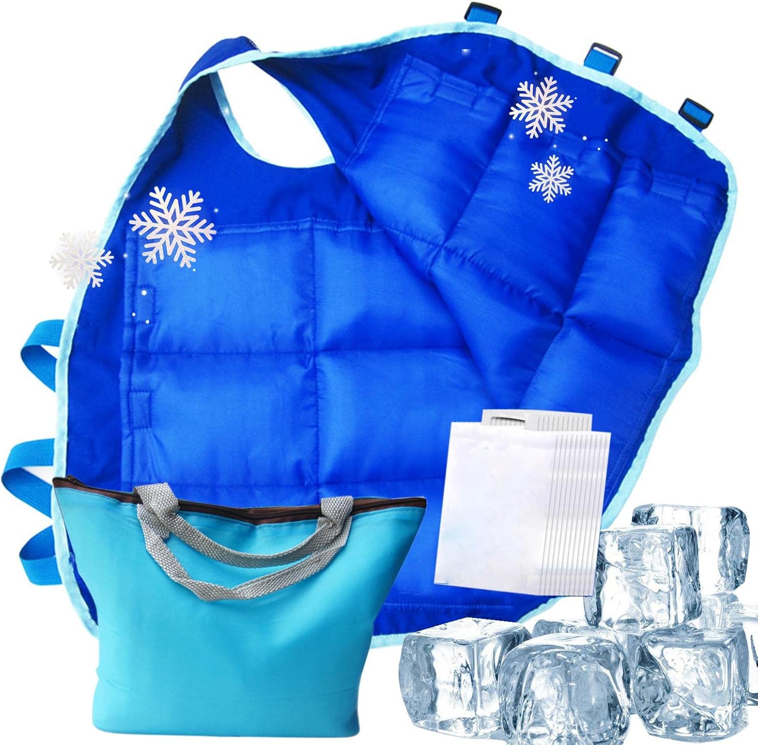Summer Cooling Ice Bag Vest, Ice Pack Vest Under Clothes, Cooling Gear