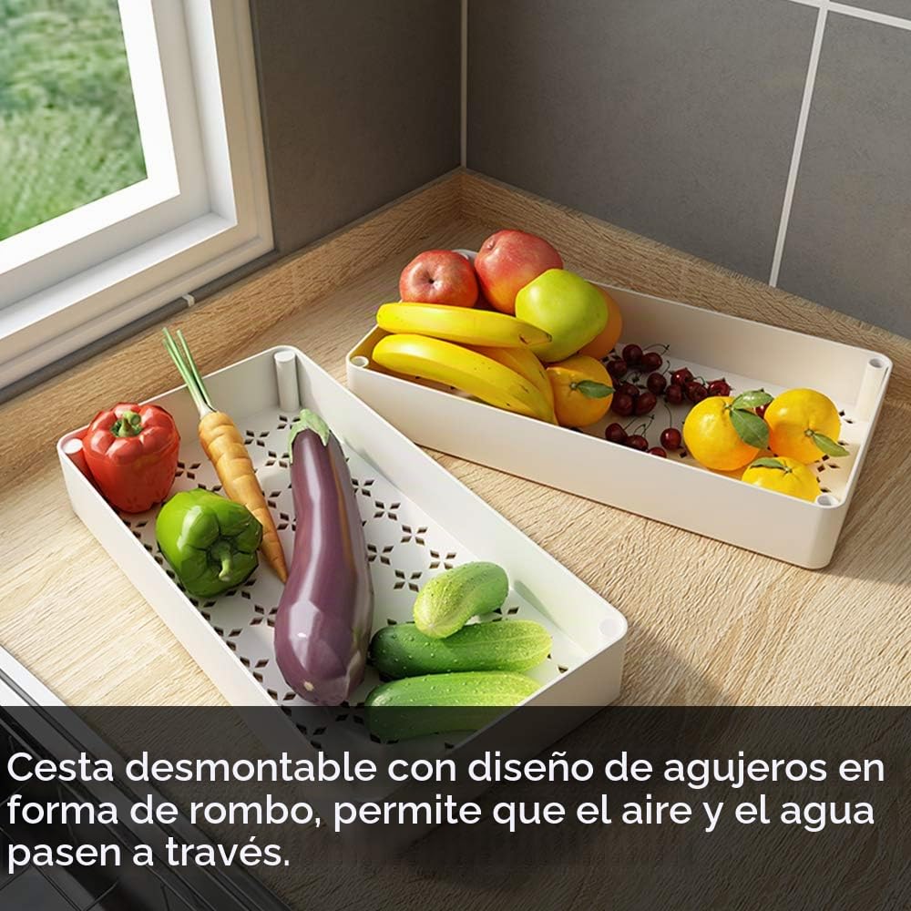 JAKAGO Carrito de Almacenamiento Estrecho con Ruedas (4 Niveles) para Espacios Pequeños, con 3 Cajas Colgantes y 8 Ganchos para Salón Comedor Cocina Baño 40x18x90cm-Blanco