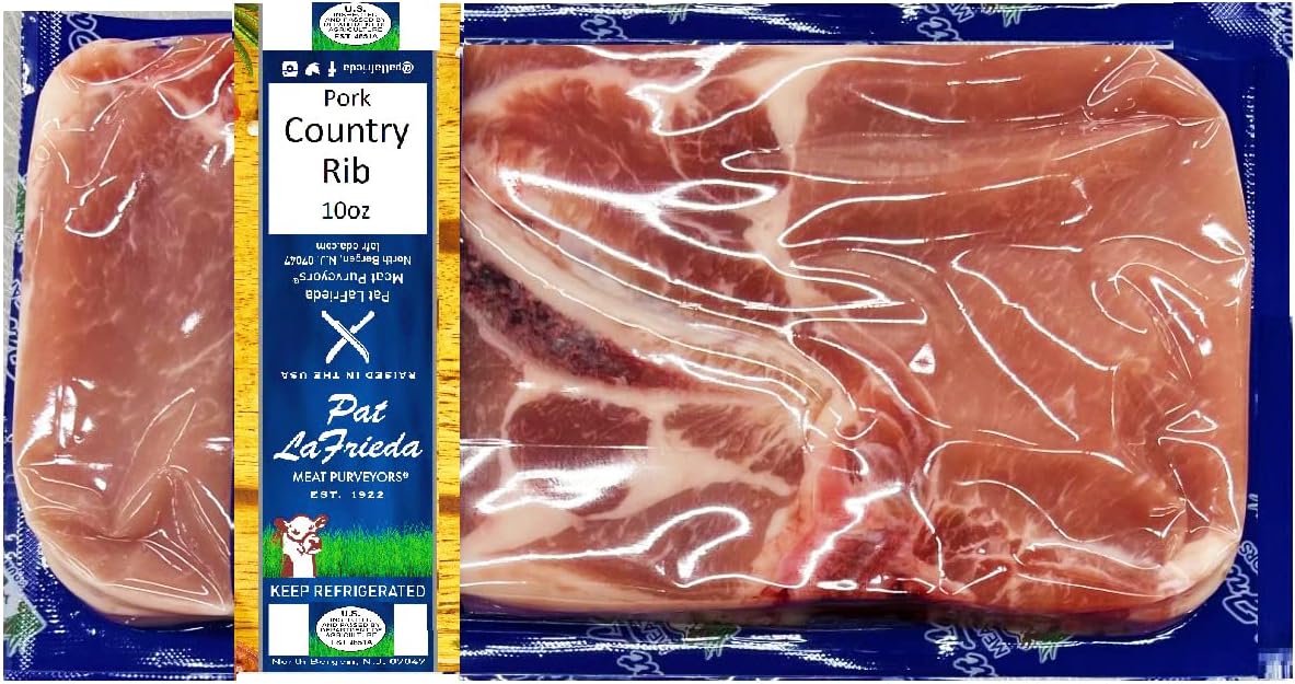 Pat LaFrieda Pork Country Style Ribs, 10 Oz
