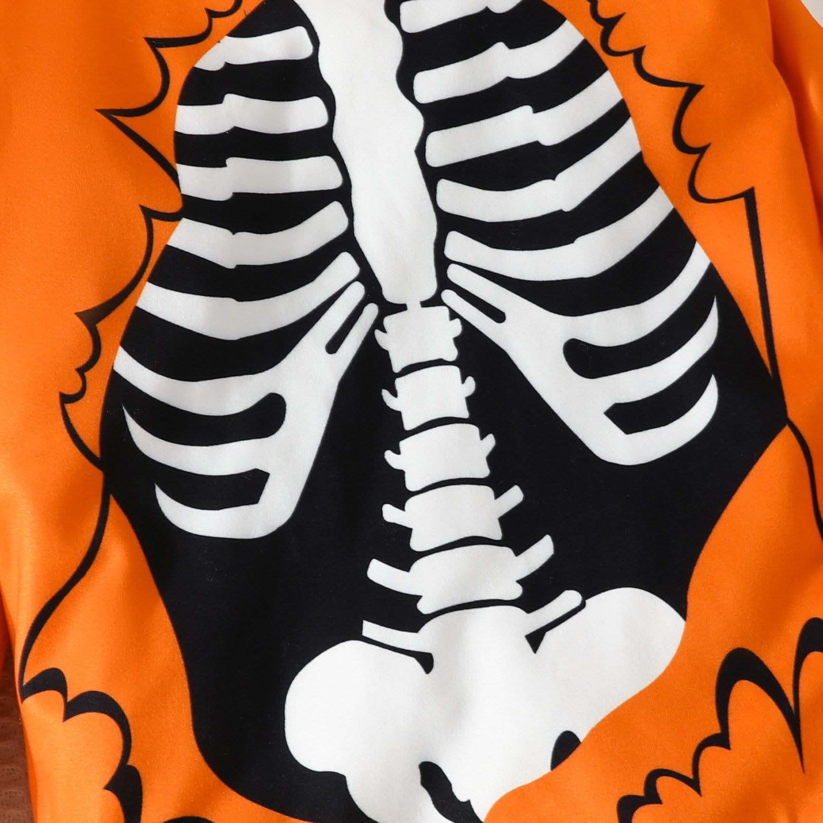 Genérico Conjunto infantil deportivo dos piezas casual estampado calavera divertido manga larga Halloween niños niñas pequeños