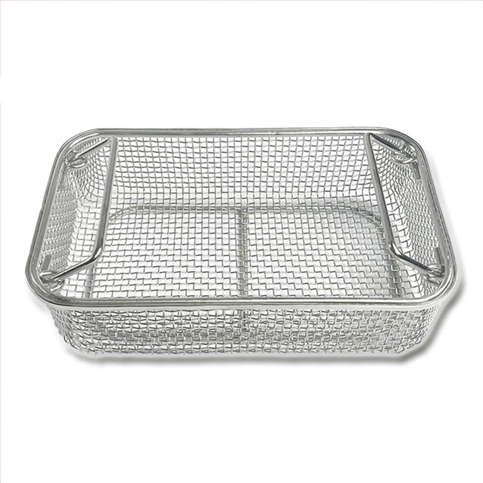 Bandeja Médica para Instrumentos Médicos de Acero Inoxidable 304, Bandeja de Esterilización de Cestas Perforadas de Malla, Cestas de Esterilización de Instrumentos