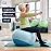 Copper Compression Recovery Shoulder Brace - Immobilizer for Torn Rotator Cuff, AC Joint Pain Relief, Dislocation, Arm Stability, Injuries, Tears - Adjustable Fits Men, Women - Tan - Plus Size - L/XL