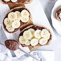 Vista 5 de Mantequilla de Chocolate con Avellanas y Almendras de Justin's, Cacao Orgánico, No Requiere Revolver, Sin Gluten, de Origen Responsable, 16 Onzas