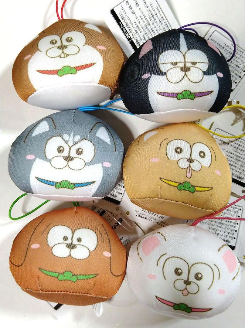 Amazon.co.jp: おそ松さん 松犬 おもちマスコット 6つ子セット