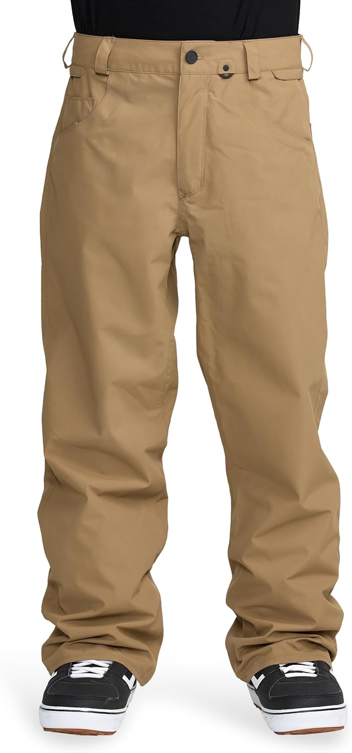 Volcom Men's Nailer Snow Pant – 10k Waterproof V-Science Baggy Fit Snowboard Pants