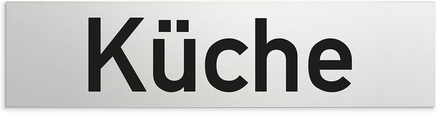 Cartello Toilette In Alluminio Kinekt3d - 125x125mm, Effetto Acciaio, Facile Da Pulire, Adesivo - Foto 12