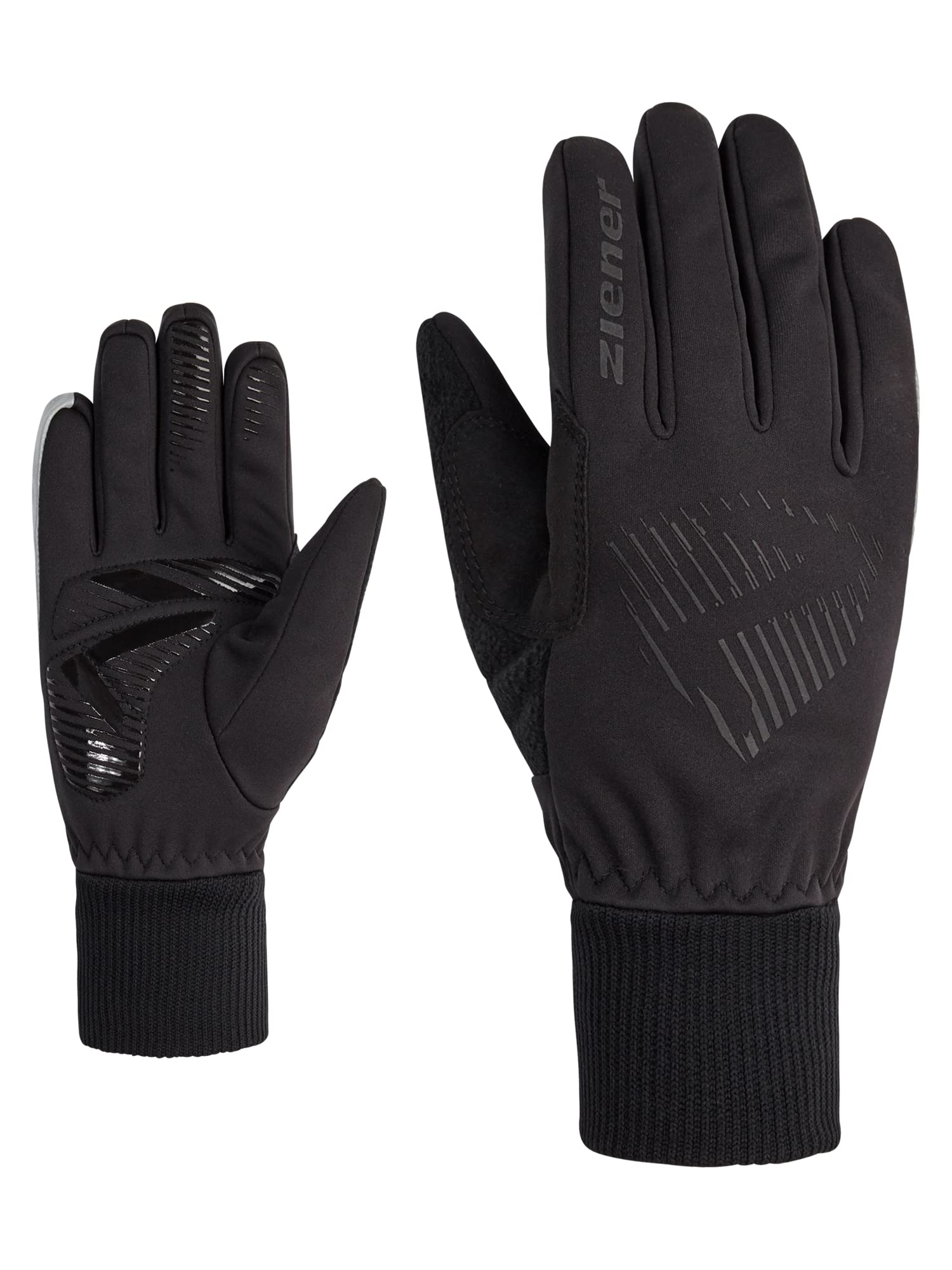 Ziener Dommi Children's Winter Cycling Gloves, Soft Shell, Windproof, Lined