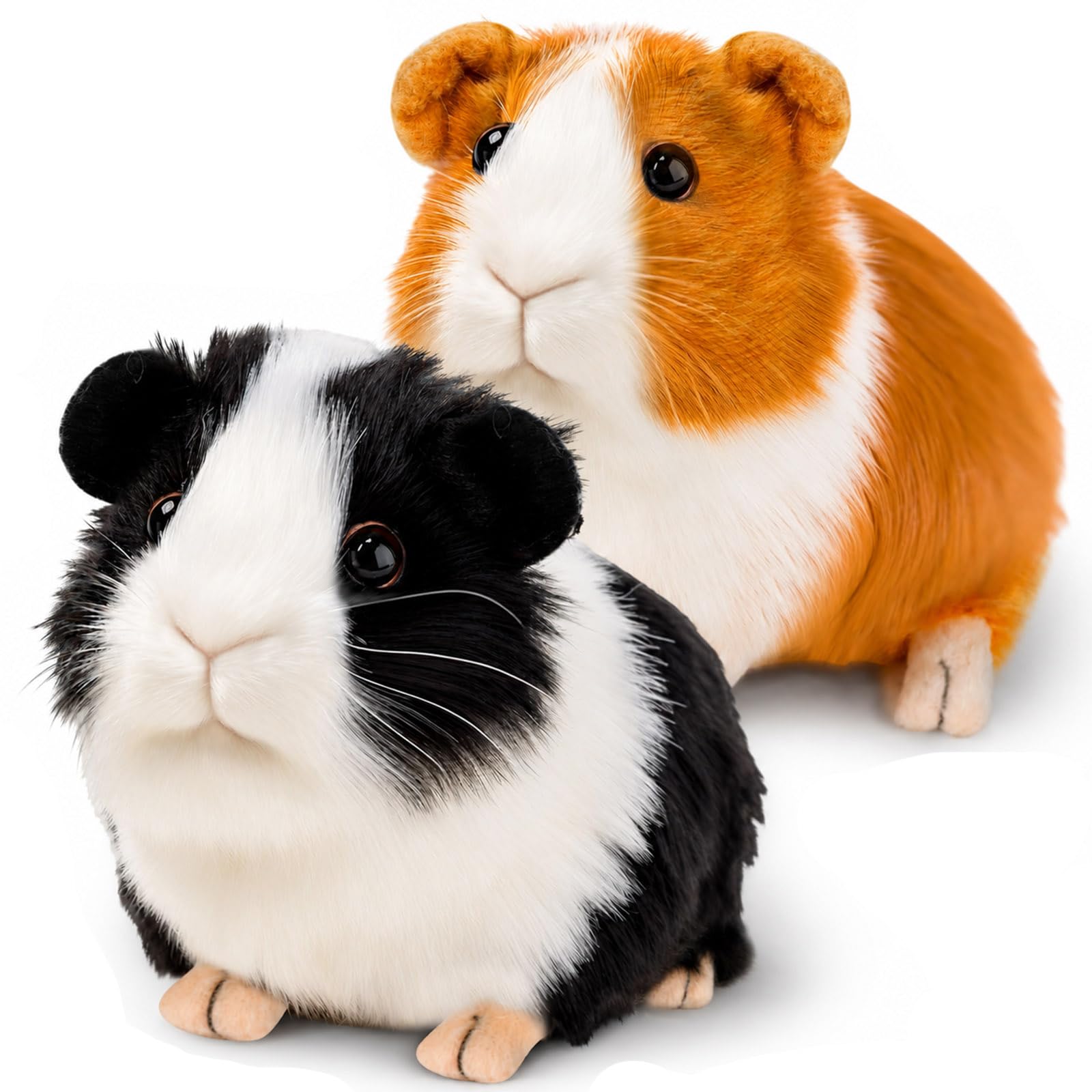 2 Pcs Realistic guinea pig toys, Cute cuddly toy for Room Decor 12cm