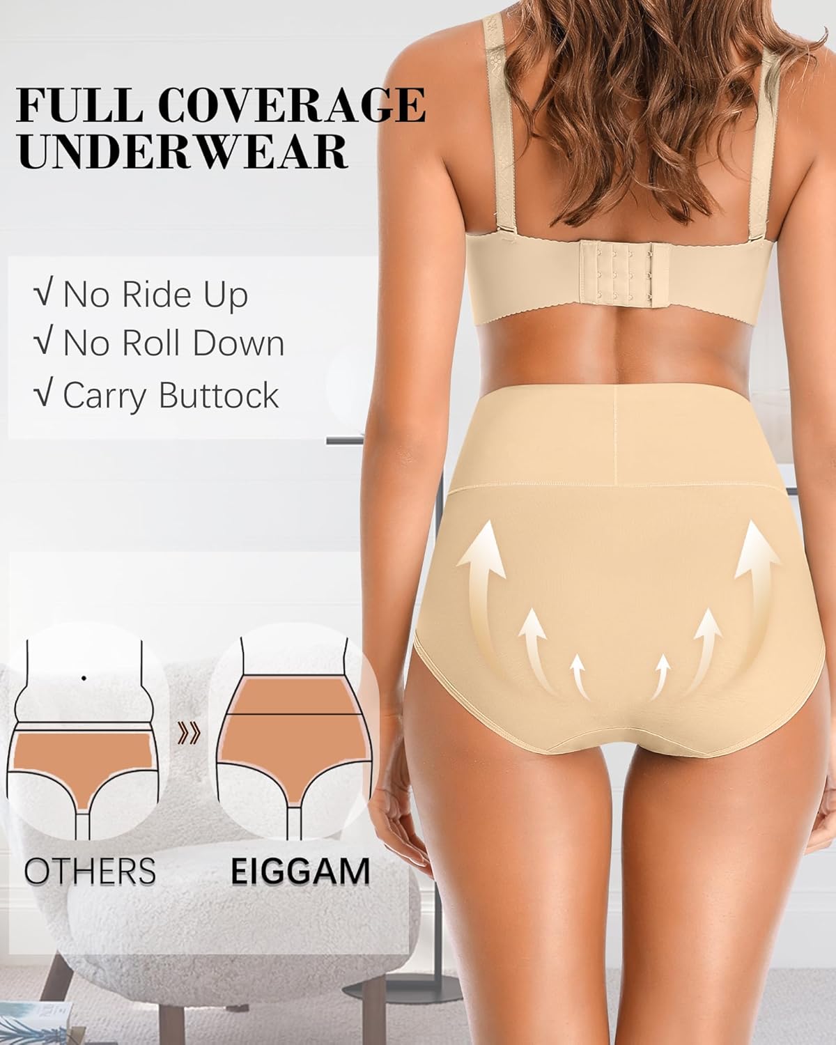 Embrace Comfort: A Review of Eiggam Tummy Control High Waisted Underwear