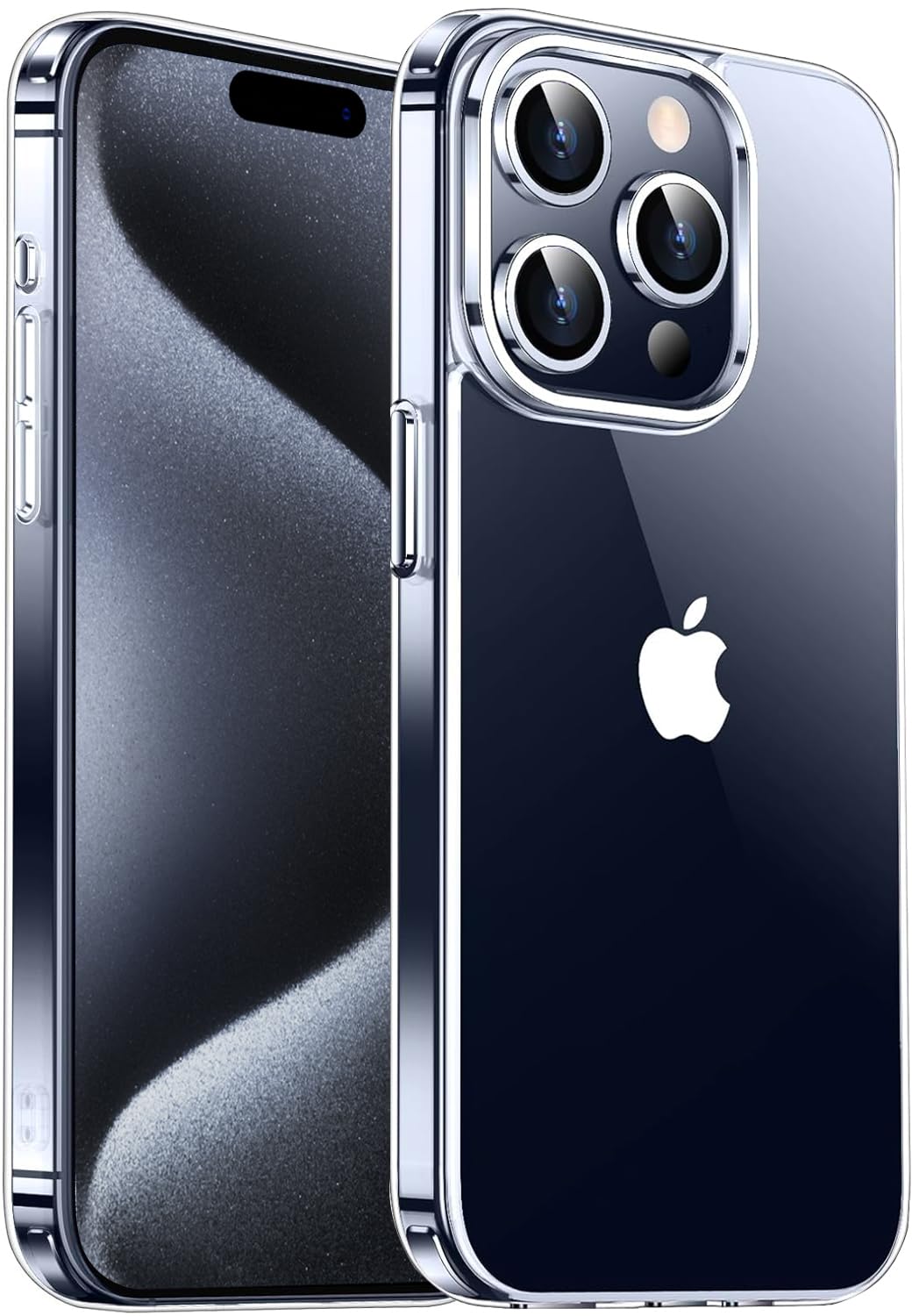 Amozo Designed for iPhone 15 Pro Cover | Ultra Hybrid Drop and Camera Protection Back Cover Case for iPhone 15 PRO (TPU + Polycarbonate | Crystal Transparent) (B0CH8T4634) Amazon Price History, Amazon Price Tracker