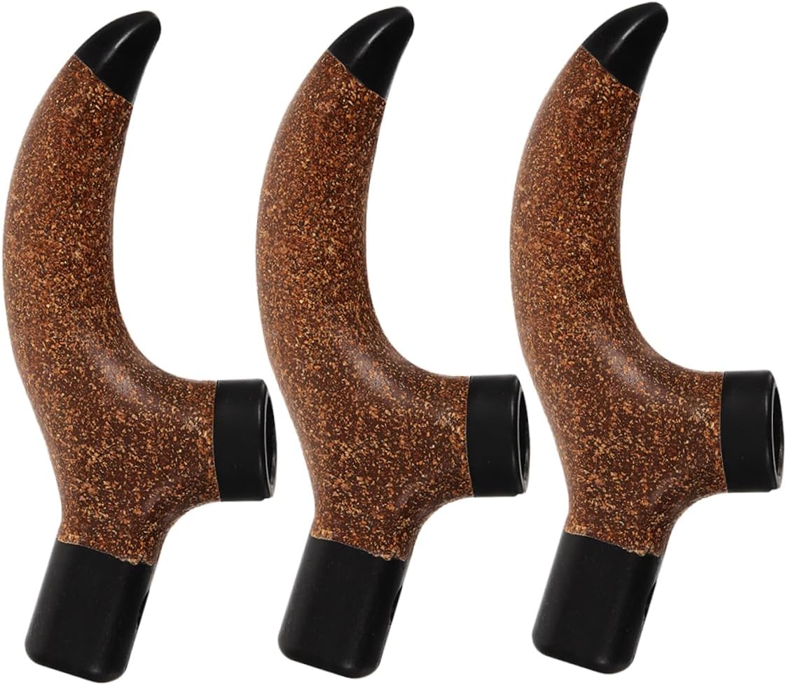 3-Pack Soft Cork Handle Replacement for Hiking Poles – Comfortable & Stylish