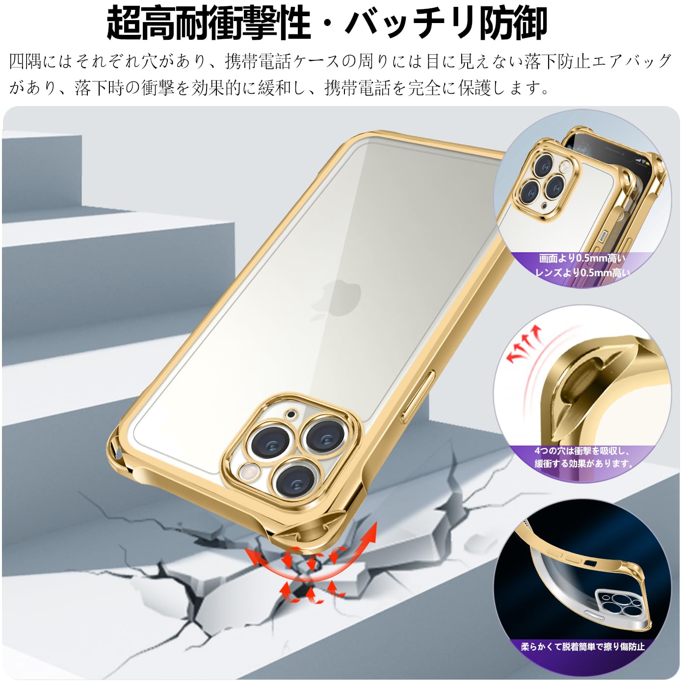 Amazon.co.jp: iPhone 11 Pro 向けの ケース クリア ショルダー