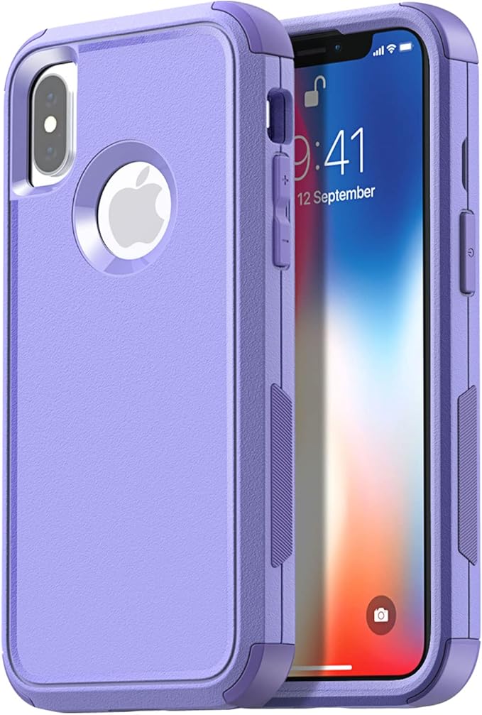 AICase Rugged Case for iPhone Xs/iphone X,Heavy Duty 3