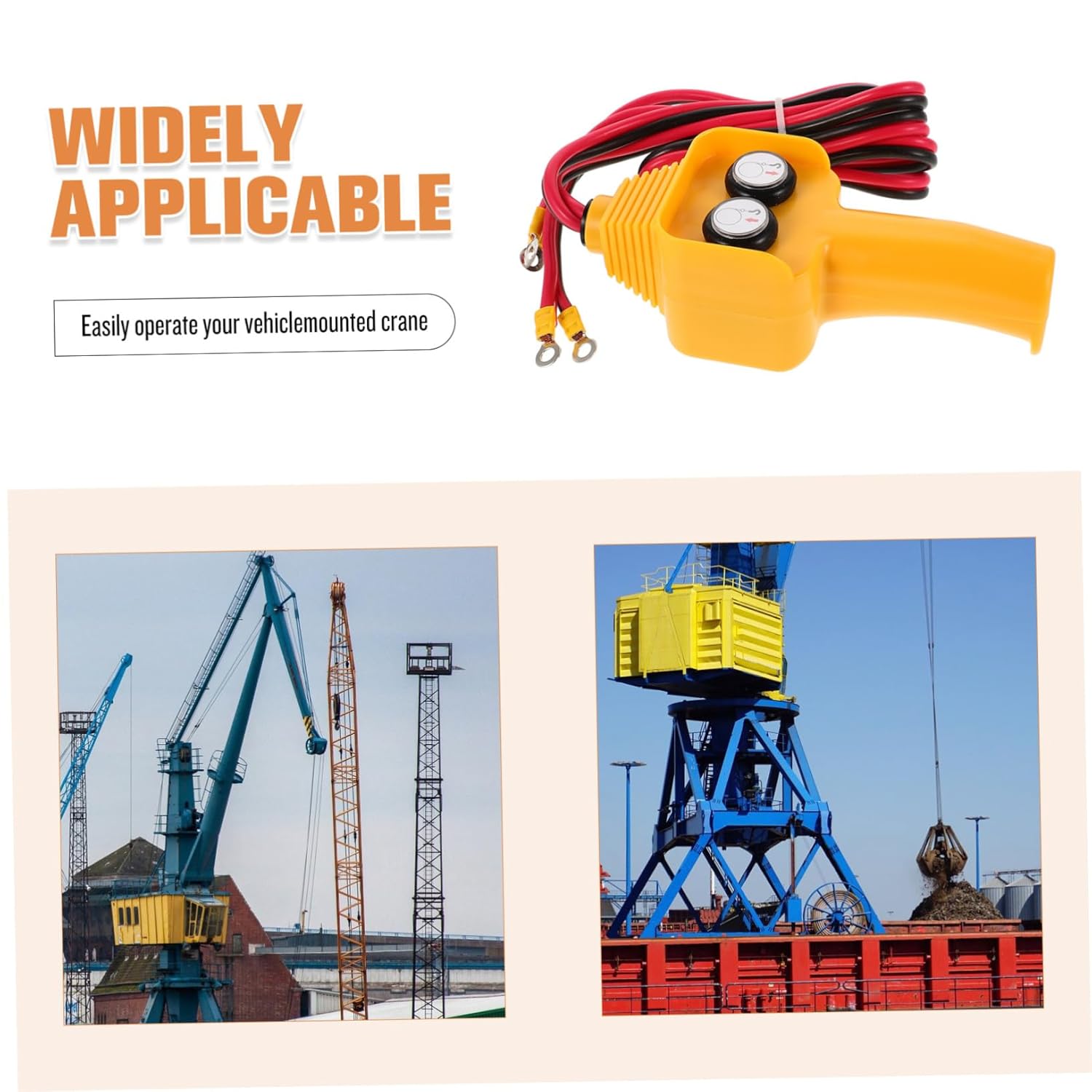 12v Winch Hand Control Assembly Electric Winch Remote Replacement Switch for Convenient Operation Reliable Performance and Easy Use with Vehicle-Mounted Cranes