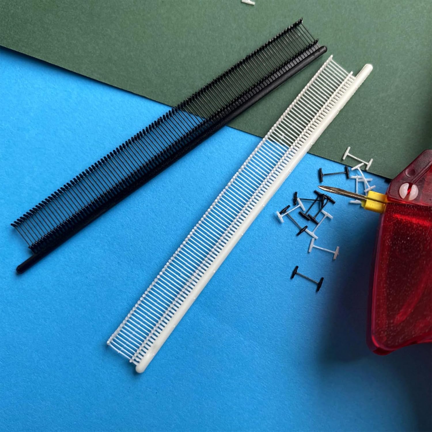 2000Pcs Micro Stitch Tagging Gun Fasteners Kit, 0.18 Inch/4.5mm Fine Clothing Barbs & Attachments, Compatible with All Micro Stitch and Fine Tagging Guns