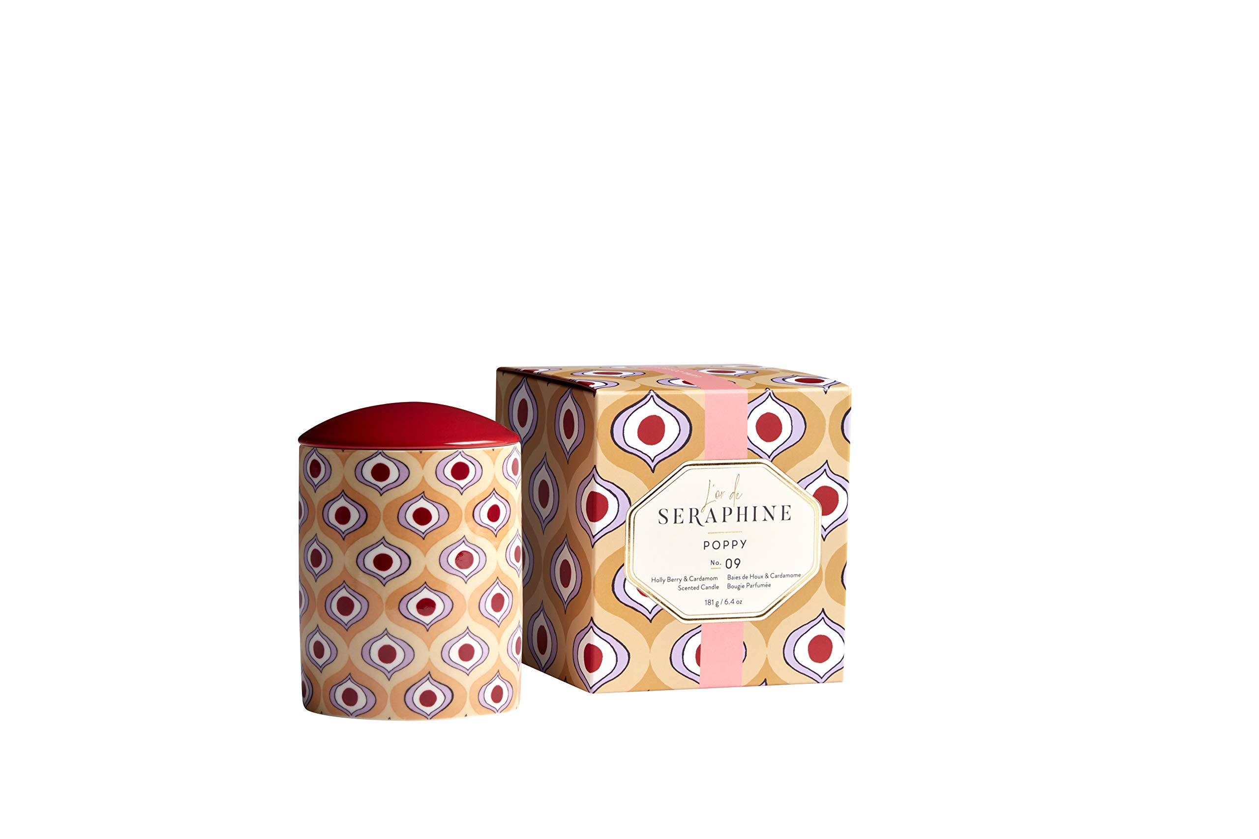 Amazon.com: L'or de Seraphine Premium Scented Candle in Designer