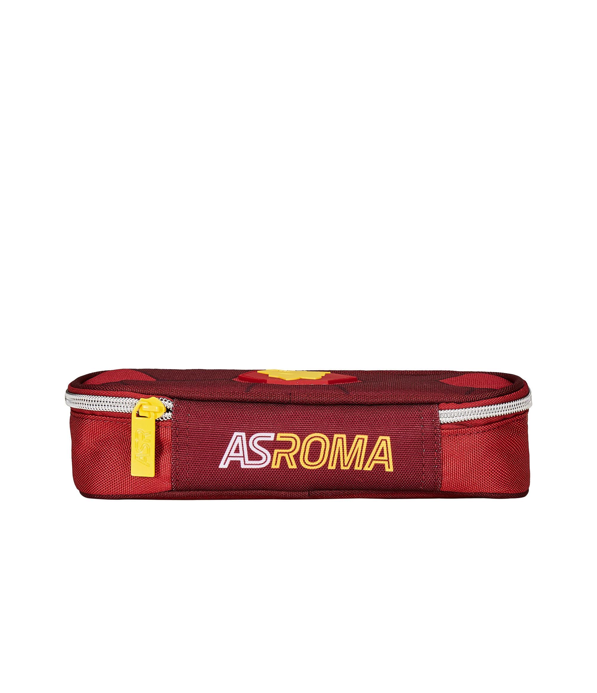 Portapenne AS Roma X Tokidoki - Astuccio Scuola Giallo Rosso, Con Organizer Interno - Foto 4