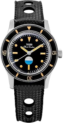 TACTICAL FROG Thorn Titanium Case Sapphire Luminous 38mm Automatic Mechanical Diver Watches 20ATM Waterproof