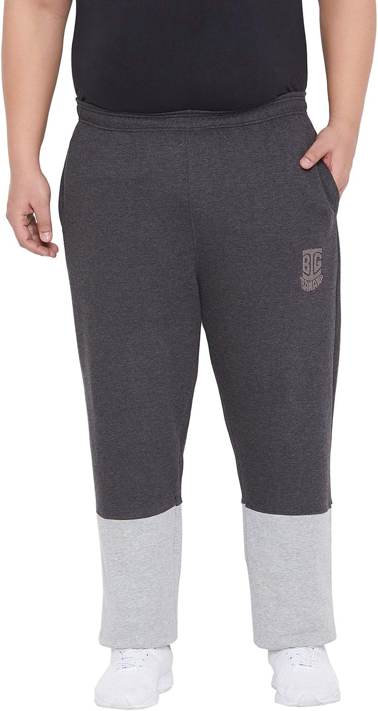 BigbananaPlus Size Men's Regular Fit Trackpants