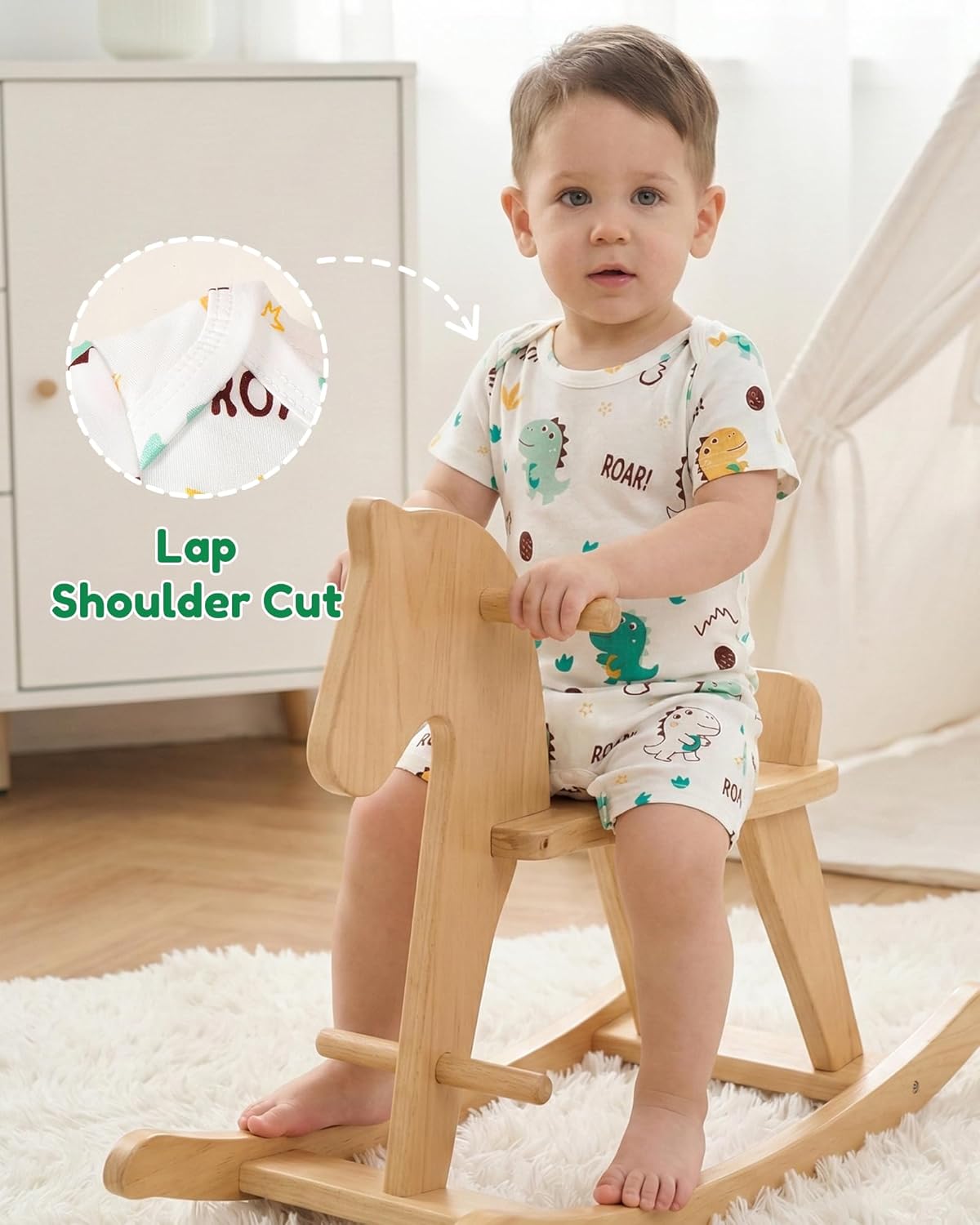 NZRVAWS Newborn Baby Boy Clothes Infant Romper 2-Pack outfit Cute Pattern Essential Short Sleeve Summer Spring Clothing 0-24M - Image 2