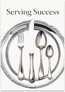Serving Success - Hospitality Professional - 13x19 Poster Print - Elegant Decor
