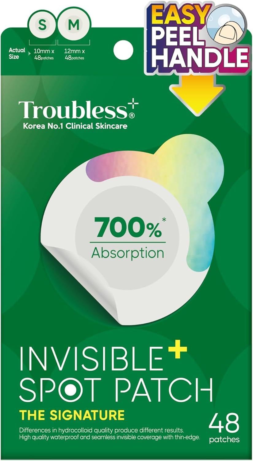 Troubless Ultra Ince Ve Şeffaf Suya Dayanıklı%700 Emme Kapasiteli Kore Üretimi Akne Ve Bandı
