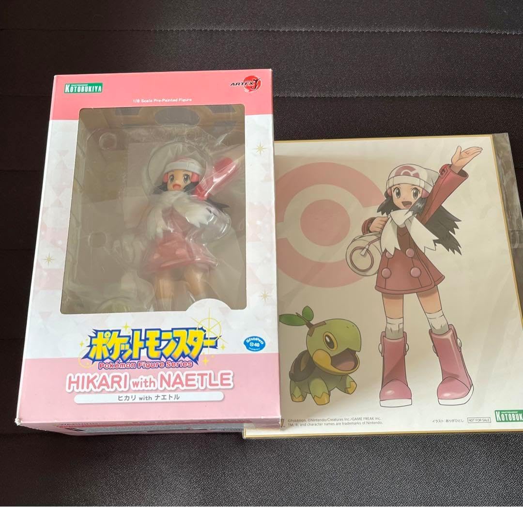 ポケモン ARTFX J ヒカリ with ポッチャマ 色紙付き 未開封品】HO-717