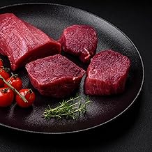 Today Gourmet Foods- Cervena Venison Tenderloins 2 Per Pack (1.25-1.5lbs per Pack) (4 Pieces, 2 Packs-2.5-3lbs)