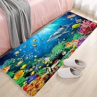 Vista 24 de Manta de esponja de baño y cocina absorbente de espuma suave (23.5 x 59 pulgadas), almohadilla de franela antideslizante brillante impresa en 3D