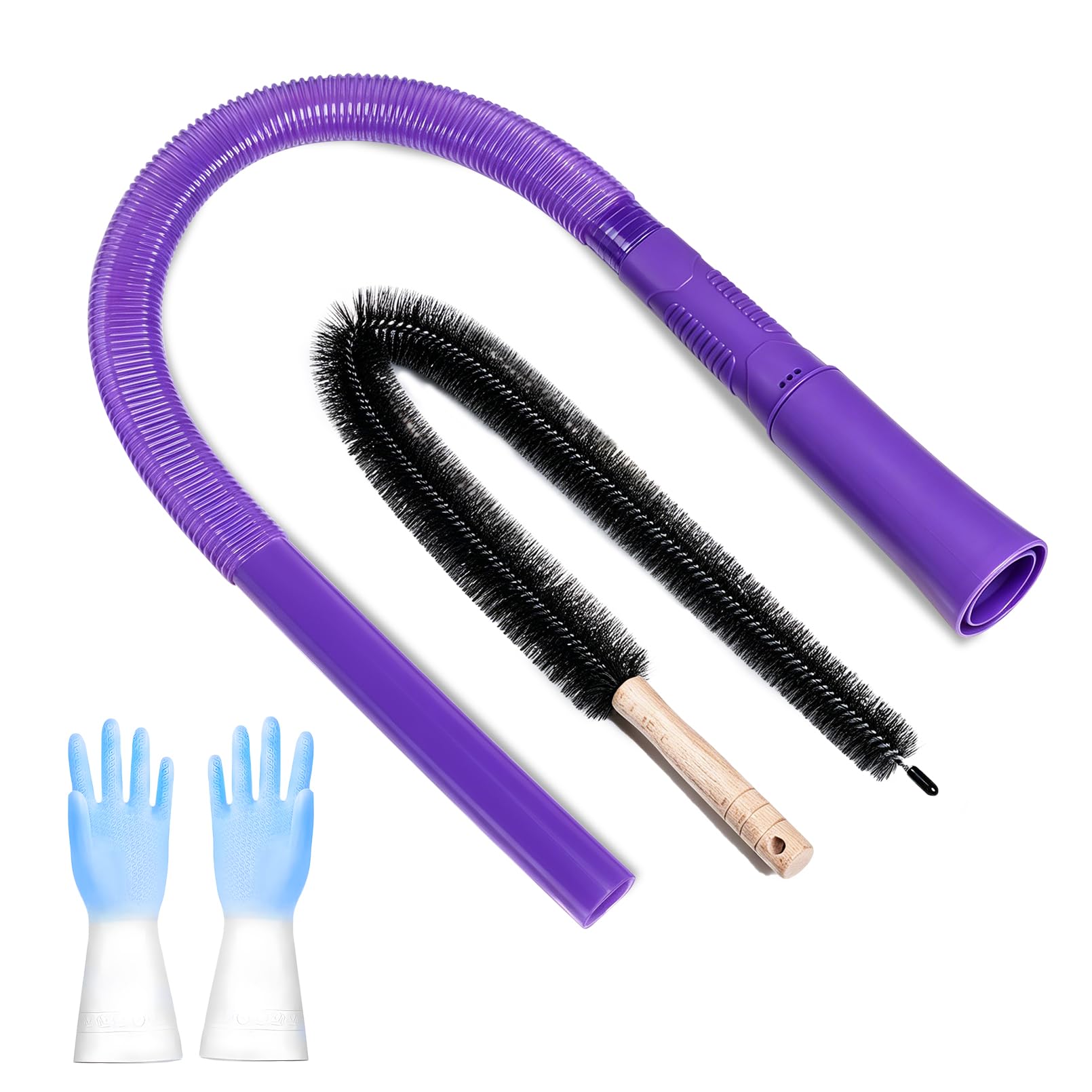Dryer Vent Cleaner - Universal Vacuum Attachment -12