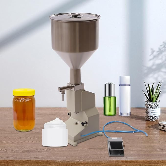 Llenadora Neumática de Líquidos y Pastas, Rango 10-110 mL, A miniatura 3