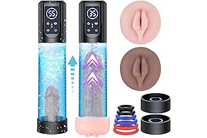 12 Modes Smart Water Penis Pump, Electric Dick Pump Enlarger for Men