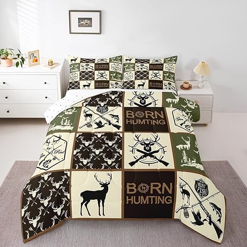 Miniatura 81 de Castle Fairy Juego de edredón con bandera estadounidense, tamaño King, ropa de cama de animales de pastor alemán para niñas y adolescentes, juego