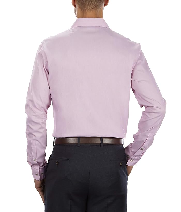 Kenneth Cole REACTION Men's Technicole Slim Fit Dress Shirt - Star Print, Spread Collar, Stretch Fabric
