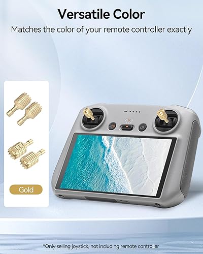 Miniatura 4 de LKTOP 2 Pares de Palancas de Control Remoto Mini 3/Mini 3 Pro/Mini 4 Pro/Air 3/Air 2S/Mavic 3/Mavic 3 Pro/Mavic 3 Classic para DJI 𝗥𝗖/𝗥𝗖𝟮 Joystick